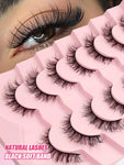 Shein 7 Pairs Natural look Eye lashes