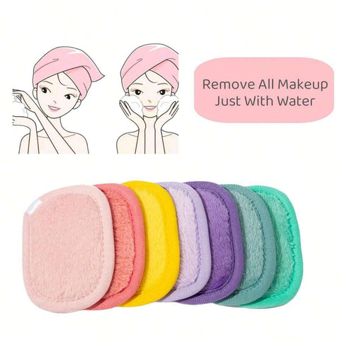 Shein - 7 pcs Reusable Makeup Remover Pads / Reusable