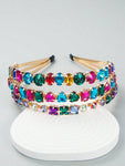 Shein - Multi Color Stone Headband