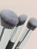 Shein - Maange 7 Pcs Brush Set Black