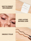 SHEGLAM - On Line Creamy Eyeliner-Black Waterproof Matte