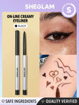 SHEGLAM - On Line Creamy Eyeliner-Black Waterproof Matte