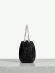 Shein Party - hand bag Black with silver Handle