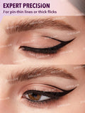 SHEGLAM - Pro Flex Angled Eyeliner Black Highly Pigmented Matte