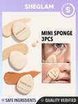 SHEGLAM MAGIC FINGER MINI SPONGE pack of 3 water drop