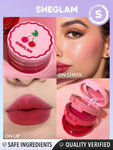 SHEGLAM - Very Cherry Cheek & Lip Cream Stack