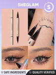 SHEGLAM - Multi Tasker Line & Detail Eyeliner Pen-Black 2 In 1 Waterproof