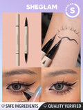 SHEGLAM - Multi Tasker Line & Detail Eyeliner Pen-Black 2 In 1 Waterproof