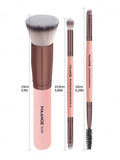 Shein MAANGE 3pcs Professional Facial Brush Set