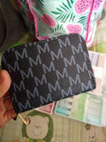 Shein - Double zipper wallet Letter Graphic