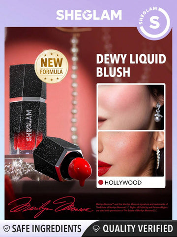 Sheglam  - Color Bloom Dewy Liquid Blush - Hollywood