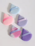 Shein 5 pcs Triangle Ultra-Soft Multicolor Powder Puff