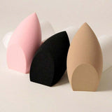 Shein 3pcs Wet And Dry Dual Use Makeup Sponge