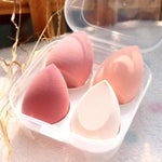 Shein 4 Pcs Beauty Blender set with Box Pink