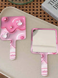 Shein Hand Mirror Pink