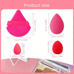 Shein Beauty blender set pack of 12 - Pink