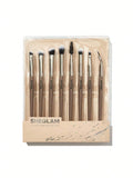 SHEGLAM Glam Fam Brush Set 8 Pcs Makeup Brush Kit Set