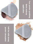 Shein 3 Pcs Triangular Makeup Sponge - Grey