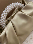 Shein Pearl handle bag Golden