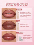 SHEGLAM True Stain Liquid Lip Liner 008 Deep Caramel, 010 Marvelous, 012 Bare Blush, 014 Kinda Nude, 110 Pinky Promise, 112 Plum Sauce, 300 Misty Rose, 309 Cherry, 505 But First,Coffee, 509 Chocoholic