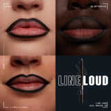 NYX Line Loud Vegan Longwear Lip Liner - Gimme Drama, Daring Damsel, Goal Crusher, Born To Hustle, Global Citizen, Ambition Statement, Total Baller, Movin Up, Hottie Hijacker, Stay Stuntin, Rebel Red, On A Mission, Fierce Flirt, Trophy Life, Goal Getter, Magic Maker, Rebel Kind, Evil Genius, No Equivalent, Leave a Legacy, Ten Out of Ten, Sassy, Too Blessed, Make a Statement, No Wine-ing
