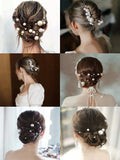 18pcs Girls' Party Hairstyle Pearl Hairpin - HA6