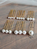 18pcs Girls' Party Hairstyle Pearl Hairpin - HA6