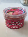 Moroccan black soap Rose 250g