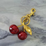 1pc Alloy Cherry Keychain Pendant