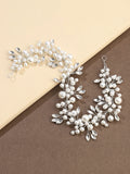 1pc Women's Elegant Faux Pearl Button Hairband - HA4