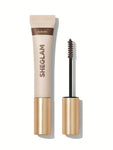 SHEGLAM Hold 'Em Up Tinted Brow Gel Taupe, Auburn, Chocolate, Espresso Long Lasting Voluminous Eyebrow Tint With Hair-Like Fibers Non-Greasy Shapes Lifts Sets Eyebrow Cream With Brush