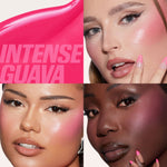 Shop Huda NEW Blush Crush in shades Bubble Gum, Intense Guava, Sunset Lychee in Pakistan