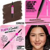 NYX Professional Makeup Fluff & Snatch Brow Powder Pen