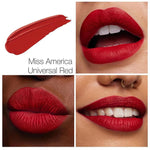 Shop HUDA BEAUTY Liquid Matte Ultra-Comfort Transfer-Proof Lipstick Mini in shades Miss America, Icon in Pakistan