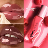 Gisou - Honey Infused Lip Oil Set - Gloss Hour Edition - Bee-llini Peach, Raspberry Swirl, Glazed Plum