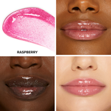Too Faced Kissing Jelly Lip Oil Gloss - Juicy Lip Oil/Gloss Hybrid - Grape Soda, Raspberry