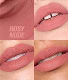 Huda Beauty Liquid Matte Mousse Soft Blur Lip Cream - Mocha Mauve, Rosy Nude, Baby Pink, Berry Brown, Honey Nude, Warm Brown, Bombshell Pinky Brown