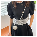Metal Shell  Mini Bag