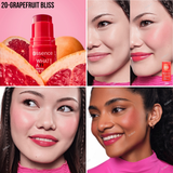 Essence WHAT A TINT! Staining Lip & Cheek Tint - 10-Raspberry Vibes, 20-Grapefruit Bliss