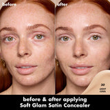 ELF Soft Glam Satin Concealer - 10 Fair Cool, 11 Fair Neutral, 12 Fair Warm, 13 Fair Neutral, 20 Light Cool, 21 Light Neutral, 22 Light Warm, 25 Light Neutral