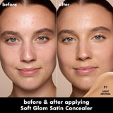 ELF Soft Glam Satin Concealer - 10 Fair Cool, 11 Fair Neutral, 12 Fair Warm, 13 Fair Neutral, 20 Light Cool, 21 Light Neutral, 22 Light Warm, 25 Light Neutral