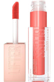 Maybelline Lifter Lip Gloss in shades 01 Pearl, 02 Ice, 03 Moon, 04 Silk, 05 Petal, 06 Reef, 07 Amber, 08 Stone, 09 Topaz, and 10 Crystal, 11 Brass, 12 Opal, 16 Rust, 20 Sun, 22 Peach Ring
