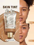 SHEGLAM Dew & Done Skin Tint With Spf20 - Linen, Buttercream, Porcelain, Fair, Chantilly, Bamboo, Shell, Nude, Acorn, Warm Vanilla, Sand, Peach, Honey, Butterscotch, Wheat, Golden, Almond, Saddle, Walnut, Chestnut, Cashew, Cappuccino, Caramel, Mahogany