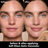 ELF Soft Glam Satin Concealer - 10 Fair Cool, 11 Fair Neutral, 12 Fair Warm, 13 Fair Neutral, 20 Light Cool, 21 Light Neutral, 22 Light Warm, 25 Light Neutral