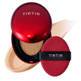 TIRTIR - FULL SIZE Mask Fit Red Cushion - Japan's No.1 Foundation - 13C Fair, 13N Fair Ivory, 15C Fair Porcelain, 17C Porcelain, 17N Vanilla, 17W French Vanilla, 21C Cool Ivory, 21N Ivory, 21W Natural Ivory, 23N Sand, 24N Latt, 24W Soft Beige, 25N Mocha, 27C Cool Beige, 27N Camel, 29N Natural Beige, 30N Rich Honey, 31N French Beige, 33C Hazel, 33N Macchiato