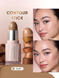 SHEGLAM Buttery Buff Contour & Bronzer Stick - Hazelnut Latte, Soft Tan, Clay, Stone, Tawny Amber, Warm Honey, Camel Suede, Golden Sun, Burnt Sienna, Terracotta, Earthy Sepia