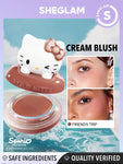 Hello Kitty｜SHEGLAM Coastal Charm Cream Blush - Ocean Breeze , Tripi-Cool, Friends Trip, Sun Suit