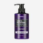 KUNDAL Honey & Macadamia Protein Treatment 500ml - Blackberry Bay, Cherry Blossom, Pink Grapefruit, White Musk, Amber Vanilla