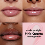 ELF - Glow Reviver Lip Oil - Crystal Clear - Clear, Honey Talks - Beige Brown, Pink Quartz - Sheer Light Pink, Coral Fixation -Sheer Coral, Jam Session - Black Cherry, Rose Envy - Rosewood, Red Delicious - Red, Money Mauve - Mauve, Hot as Fudge - Rich Brown, It's Giving Guava - Peachy Pink