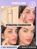 Buy SHEGLAM Skinfinite Hydrating Foundation in shades Linen, Buttercream, Porcelain, Fair, Chantilly, Bamboo, Shell, Nude, Acorn in Pakistan